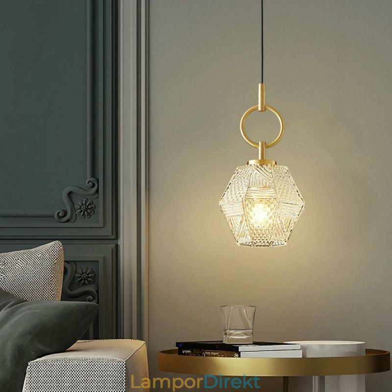 Modern Pendellampa Glas Hembelysning Kreativ Pendellampa