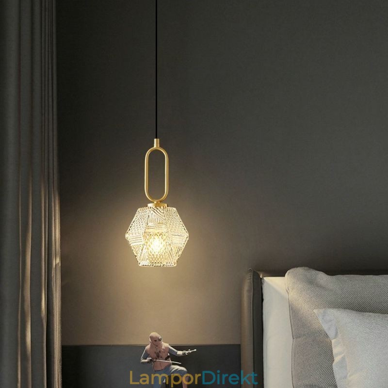 Modern Pendellampa Glas Hembelysning Kreativ Pendellampa