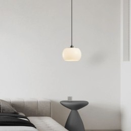 Modernt Glas Hängande Ljus Pumpa Design Hängande Lampa