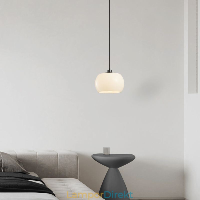 Modernt Glas Hängande Ljus Pumpa Design Hängande Lampa