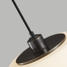 Modernt Glas Hängande Ljus Pumpa Design Hängande Lampa