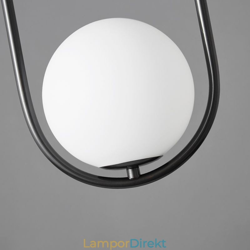 Modern Globe Pendellampa Glas Water Drop Pendel Lampa