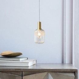 Modernt Taklampa One Light Glass Pendel Lighting Island