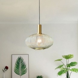 Modernt Taklampa One Light Glass Pendel Lighting Island