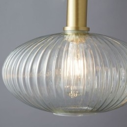 Modernt Taklampa One Light Glass Pendel Lighting Island