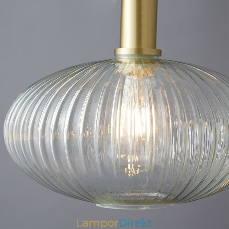 Modernt Taklampa One Light Glass Pendel Lighting Island