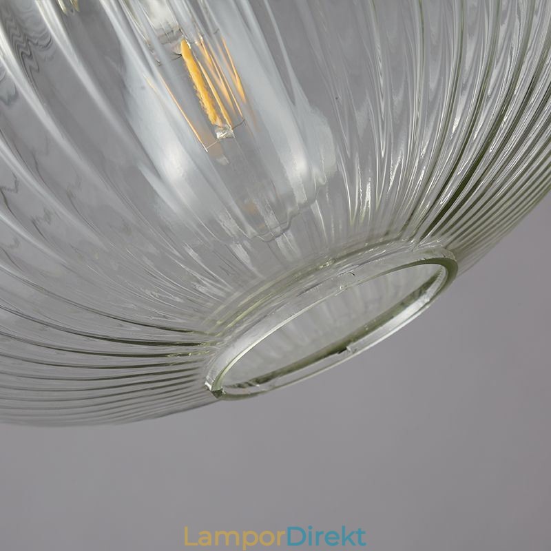 Modernt Taklampa One Light Glass Pendel Lighting Island