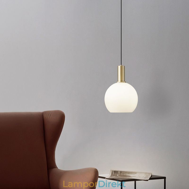 Modern Simple Pendel Light Glas Pendel Lampa