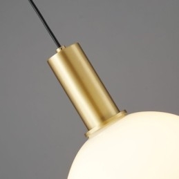 Modern Simple Pendel Light Glas Pendel Lampa