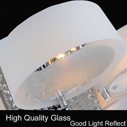 Fjärrkontroll Flush Mount Crystal Ingår Modern Contemporary