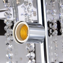 Fjärrkontroll Flush Mount Crystal Ingår Modern Contemporary