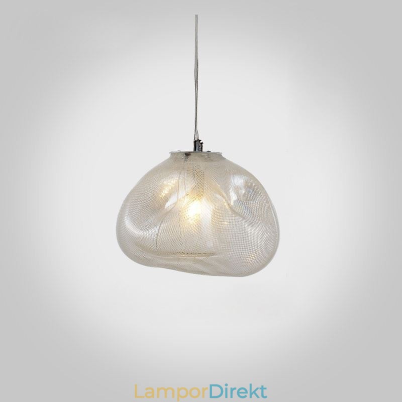 Creative Nordic Pendelljus Glas Ljuskrona Art Hanging Light