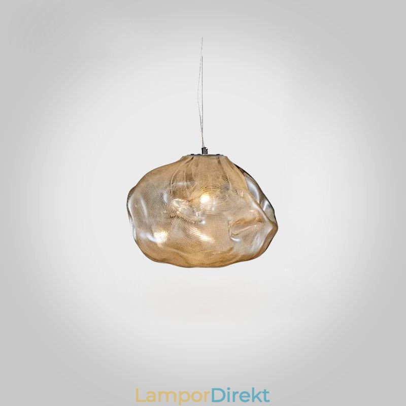 Creative Nordic Pendelljus Glas Ljuskrona Art Hanging Light
