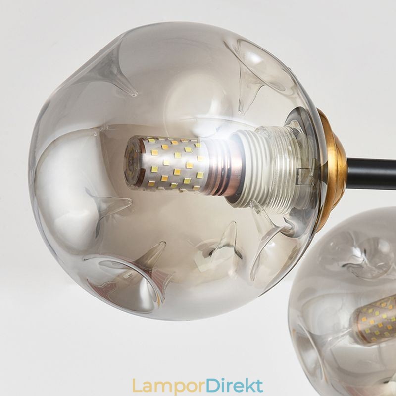 6 Ljus Modern Glastaklampa Magic Bean Ljusarmatur