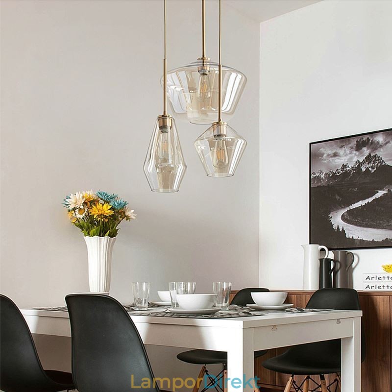 Modern Enkel Taklampa I Glas