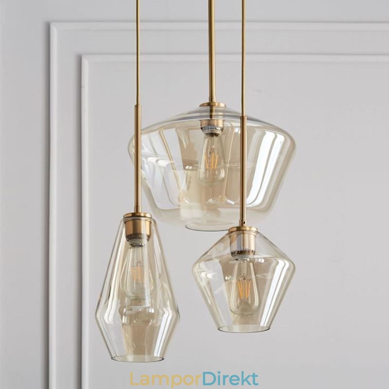 Modern Enkel Taklampa I Glas