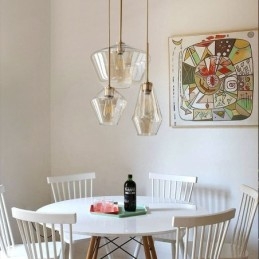 Modern Enkel Taklampa I Glas