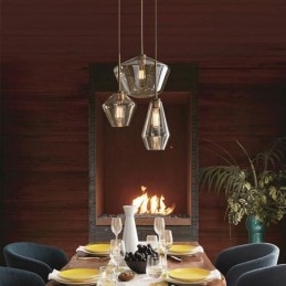 Modern Enkel Taklampa I Glas