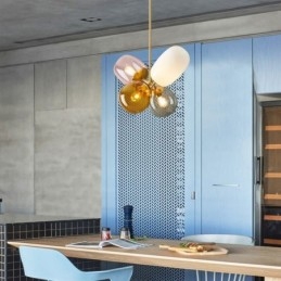 Nordic Unique Pendelljus Färgat Glas Princess Balloon Light Barn