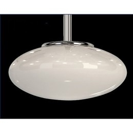 Modernyestaurant Lampa Enkel Cirkulär Glaskonst Pendellampa Europeisk Stil