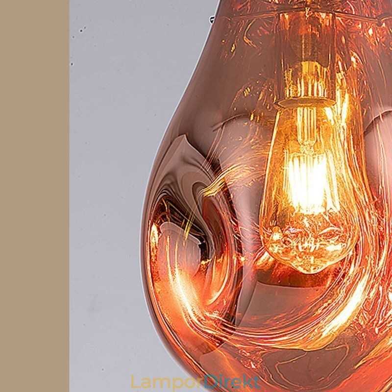 Färgglad Hänglampa Soap Bubble Glass Taklampa Island Lamp