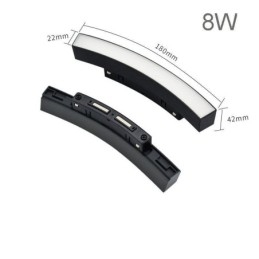 Cirkulär Spårljus Magnetisk Infälld Spårbelysningsarmatur 150Cm