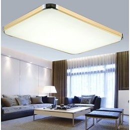 Flush Mounte Light Modern Aluminium Sittlampa Rektangel Iphone 5 Form Med Ljus Justerbar