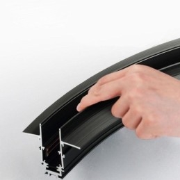 Spårljus Magnetisk Infälld Cirkulär Spårbelysningsarmatur 120Cm