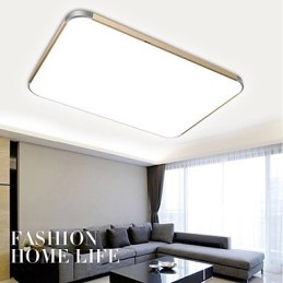 Flush Mounte Light Modern Aluminium Sittlampa Rektangel Iphone 5 Form Med Ljus Justerbar