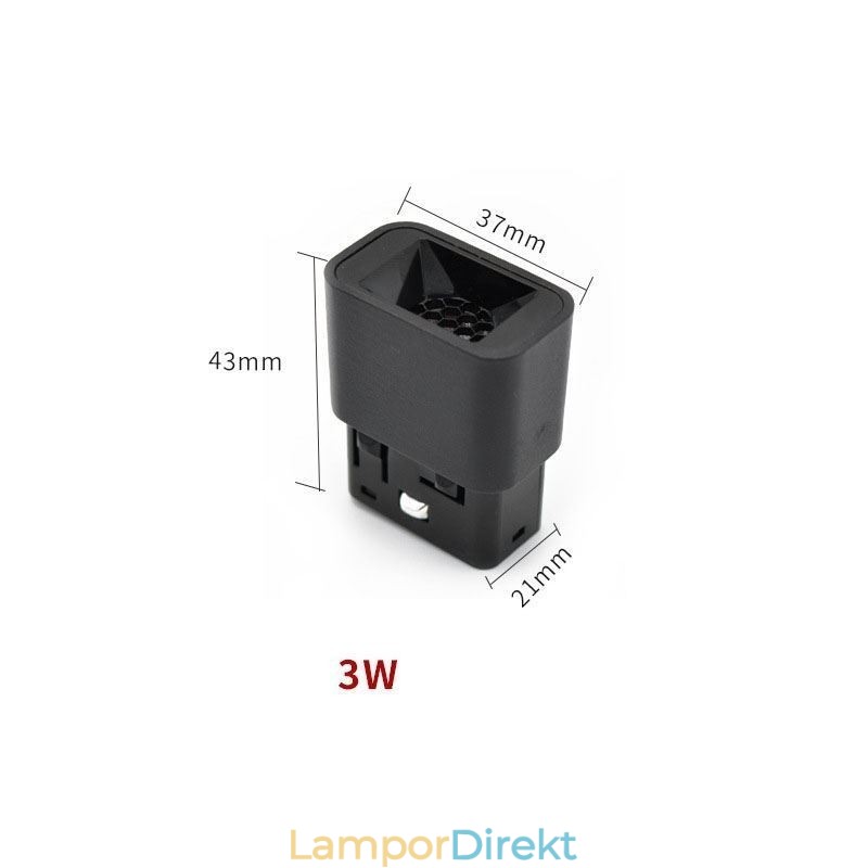 Spårgaller Ljus Infälld Magnetgaller Spotlight