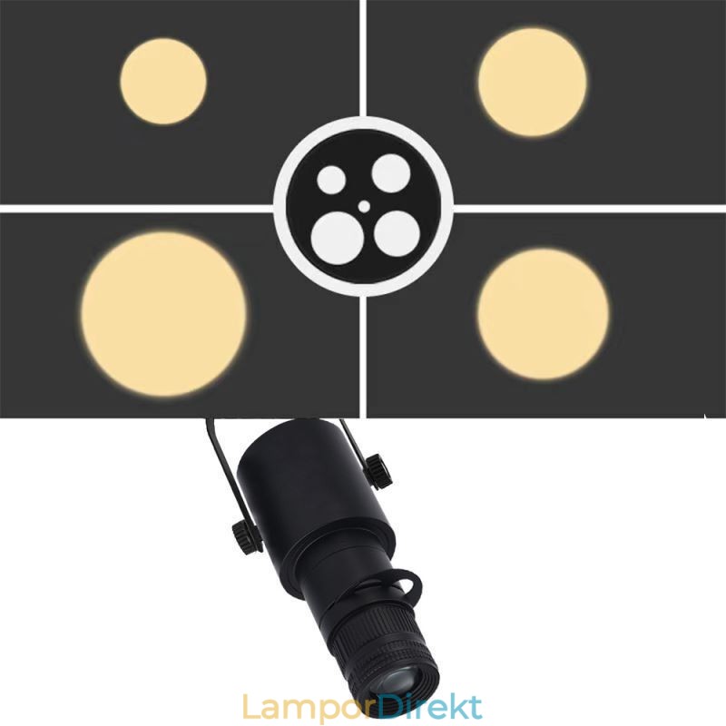 Spot Light Stage Ktv Takspotlight 4 Nivåer Av Bländarjustering