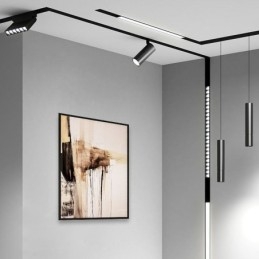Track Pendelljus Magnetisk Infälld Pendellampa Spotlight 36V
