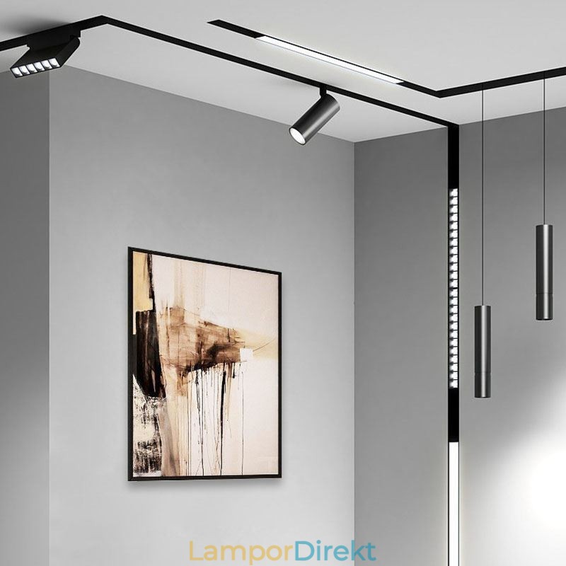 Track Pendelljus Magnetisk Infälld Pendellampa Spotlight 36V