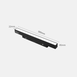 Infälld Spotlight Magnetic Track Light Dekorativ Light 6M 36V