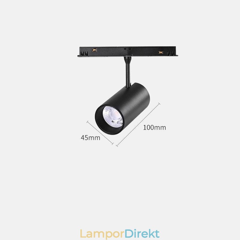 Infälld Spotlight Magnetic Track Light Dekorativ Light 6M 36V