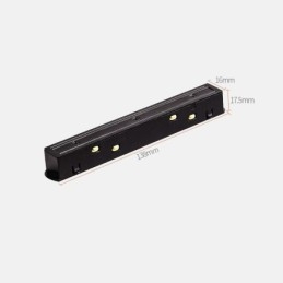 Infälld Spotlight Magnetic Track Light Dekorativ Light 6M 36V