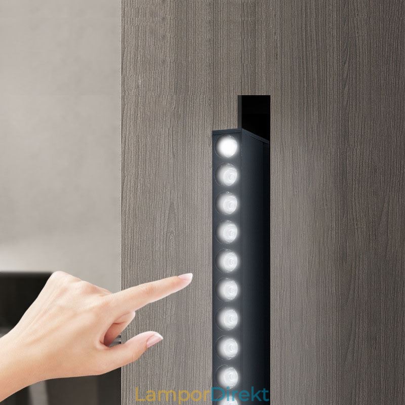 Infällt Spårgaller Spotlight Spårlist Spotlight Magnetisk Vikgaller Spotlight 36V