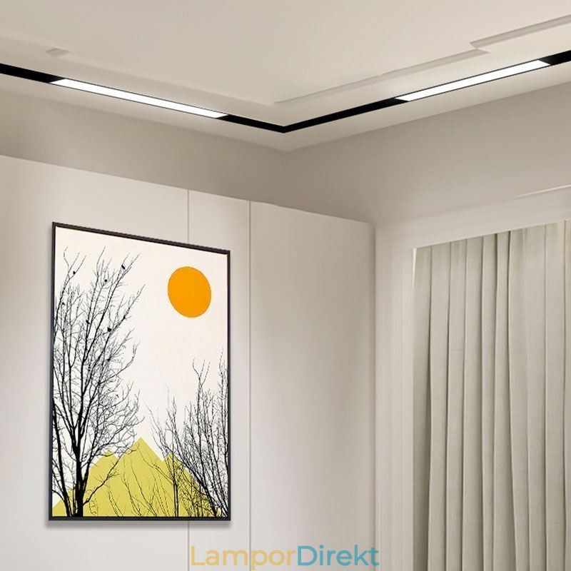Track Linear Light Magnetic Recessed Spotlight Floodlight 36V