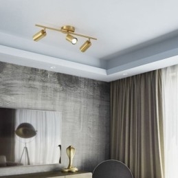 Nordic Brass Infälld Taklampa