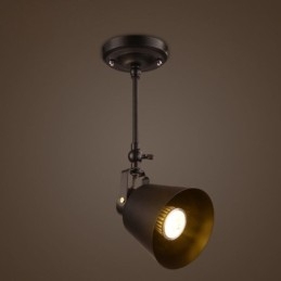 Rustik Iron Spotlight Countryside Vintage Taklampa