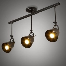 Rustik Iron Spotlight Countryside Vintage Taklampa