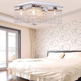 Taklampa Crystal Modern 5 Lampor