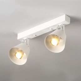 Rustik Vintage Spotlight Industrial Iron Track Belysning