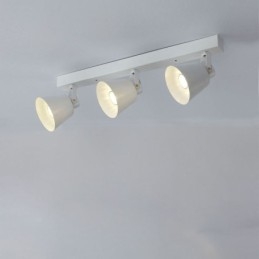 Rustik Vintage Spotlight Industrial Iron Track Belysning