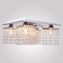 Taklampa Crystal Modern 5 Lampor