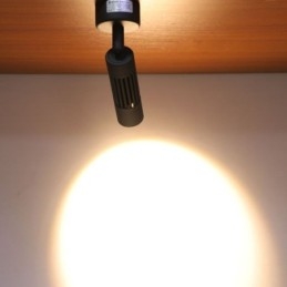 Roterbar Cob Spotlight Svart Takspotlight (Enkel Ljus)