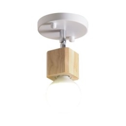 Enkel Mini Spotlight Modern Vit Taklampa (Single Light)