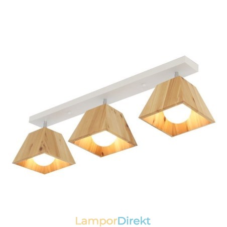 Nordic Wooden Spotlight Fyra Prism Roterbar Tak Spotlight Nordic Wooden Spotlight Fyra Prism Roterbar Tak Spotlight