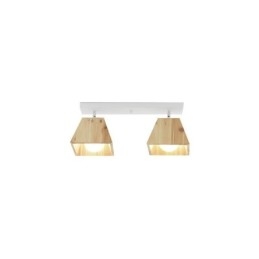 Nordic Wooden Spotlight Fyra Prism Roterbar Tak Spotlight