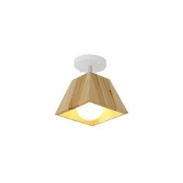 Nordic Wooden Spotlight Fyra Prism Roterbar Tak Spotlight